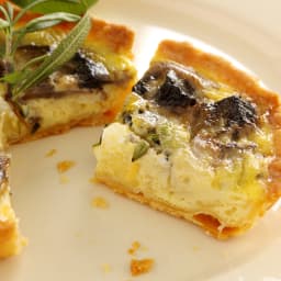 Mushroom Quiche