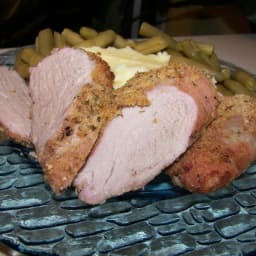 Mustard-Crusted Pork Tenderloins