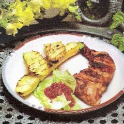 Mustard-Lamb Kebabs