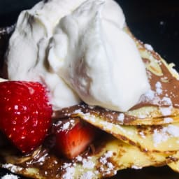 Strawberry Banana Nutella Crêpes