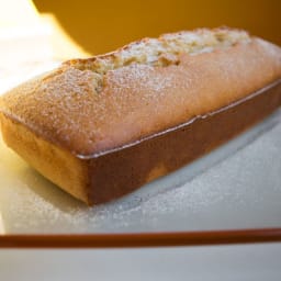 Natural Yogurt and Lemon Cake (gluten free, lactose free and low FODMAP)