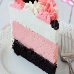 Neapolitan Millionaire Cake