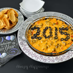 New Year's Eve Party Appetizer Recipe - Taco Dip