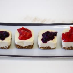 No Bake Cheesecake Bites