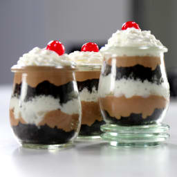 No-Bake Chocolate-Oreo Cheesecake Parfait