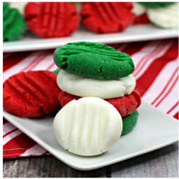 No Bake Christmas Peppermint Patties