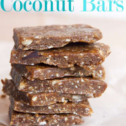 No Bake Coconut Bars