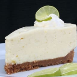 No Bake Key Lime Cheesecake