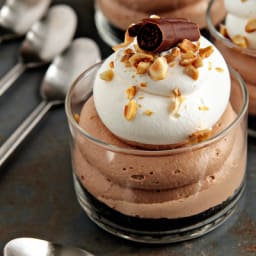 No Bake Nutella Cheesecakes