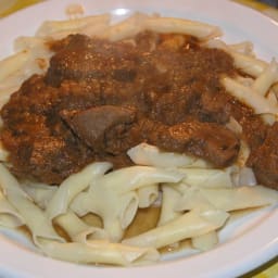 North Croatian deer goulash