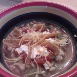 Northern White Bean Chili with Fritos