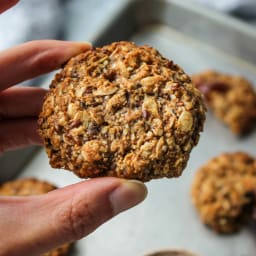 Nut-Free "PB&J" Oatmeal Cookies With Chia Jam