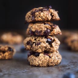 Nutrition-Rich Omega 3 Blueberry Breakfast Cookies (gluten free + vegan)