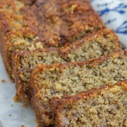 Oat Flour Banana Bread