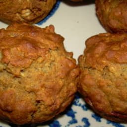 Oatmeal Banana Muffins