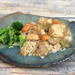 Oh-So-Easy Smothered Chicken in the Slow Cooker