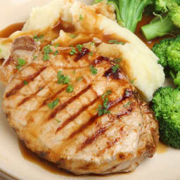 Old Fashioned Smothered Pork Chops and Potatoes