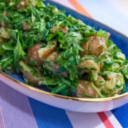 Olive Oil and Herb Crushed Potatoes
