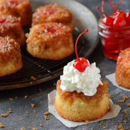 One-Bowl Pineapple Upside Down Cupcakes