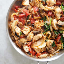 One-Pan Eggplant Dinner