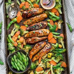 One Pan Teriyaki Chicken with Vegetables