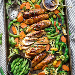 One Pan Teriyaki Chicken with Vegetables