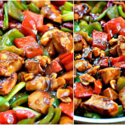 One Skillet Kung Pao Chicken