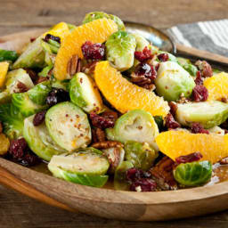 Orange & Brussels Sprouts Salad