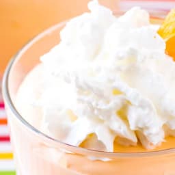 Orange Creamsicle Marshmallow Mousse
