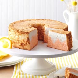 Orange Dream Angel Food Cake