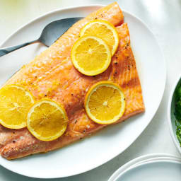 Orange-Glazed Baked Salmon