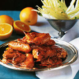 Orange Glazed Chicken Wings