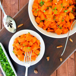 Orange Pecan Sweet Potato Salad