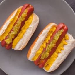 Oven Roasted Hot Dogs
