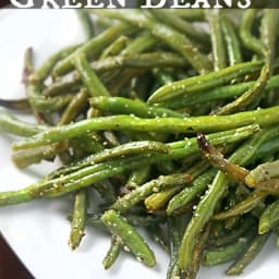 Oven Roasted Green Beans