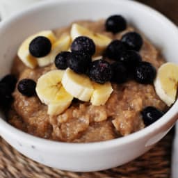 Overnight Maple & Brown Sugar Oatmeal