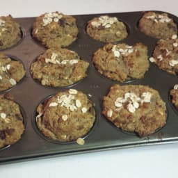 Owen's Oatmeal Banana chocolate Chip Muffins