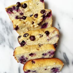 Paleo Blueberry Banana Breakfast Bread