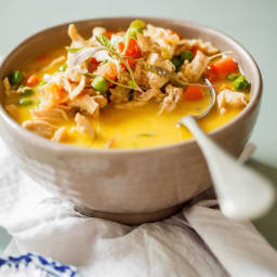 Paleo Chicken Pot Pie Soup Recipe