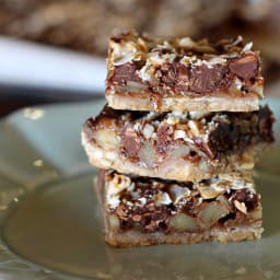 Paleo Magic Cookie Bars