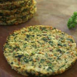 Paleo Cauliflower and Spinach Breakfast Bread