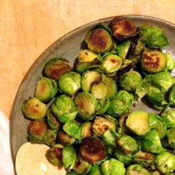 Pan-Seared Brussels Sprouts