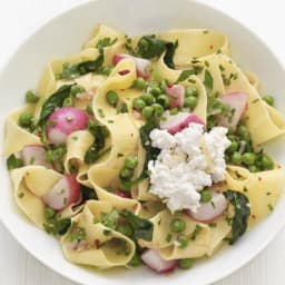 Pappardelle with Spring Vegetables