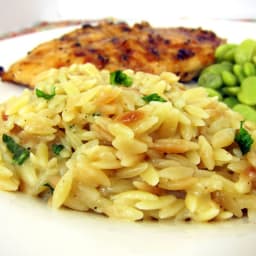 Parmesan Basil Orzo