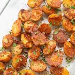 Parmesan Crusted Mini Potatos