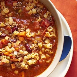 Pasta Fagioli slow cooker crock pot version... just like Olive Garden Recip
