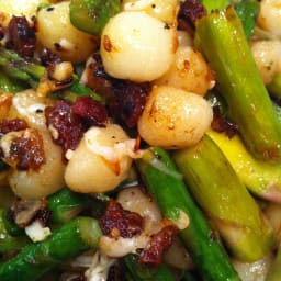 Pasta: Gnocchi with Asparagus and Pancetta