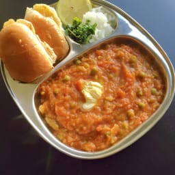 pav bhaji | mumbai pav bhaji recipe