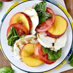 Peach Caprese Salad