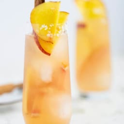 Peach, Cinnamon and Grapefruit Paloma